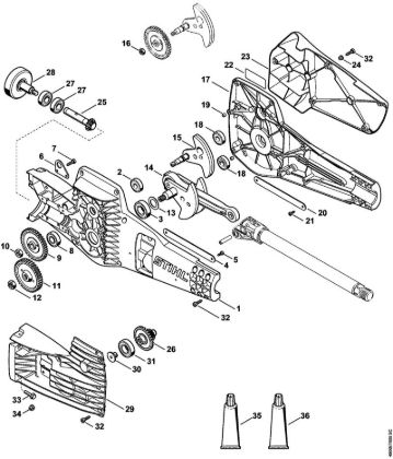 Posebne naprave (PC, SP, MC) SP 481 Gonilo della Marca Stihl