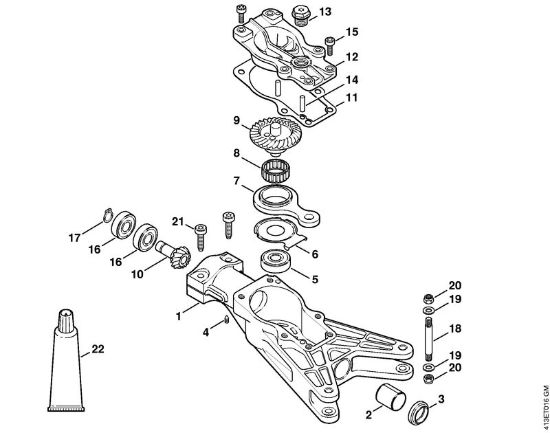 Posebne naprave (PC, SP, MC) SP 81 Gonilo della Marca Stihl