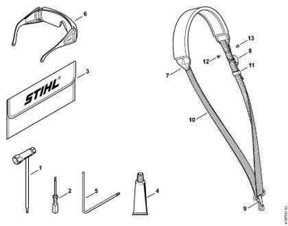 Posebne naprave (PC, SP, MC) SP 90 T Orodja, posebni pribor della Marca Stihl