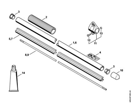 Posebne naprave (PC, SP, MC) SP 92 C-E Rocaj SP 92 C della Marca Stihl