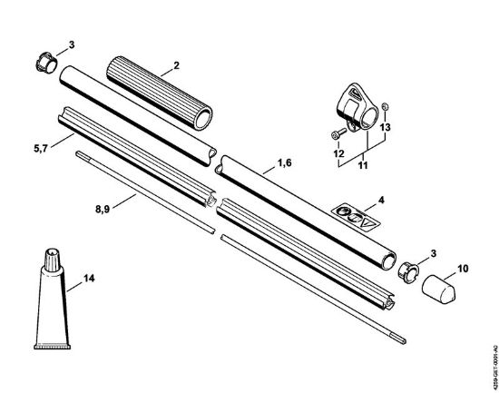 Posebne naprave (PC, SP, MC) SP 92 C-E Rocaj SP 92 C della Marca Stihl