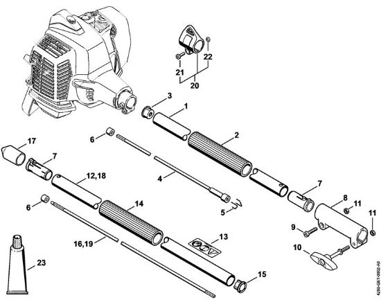 Posebne naprave (PC, SP, MC) SP 92 TC-E Rocaj SP 92 TC della Marca Stihl