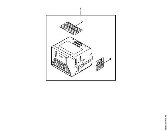 Akumulatorji (AK, AP, AR, AS, PS) AK 10 Akumulator della Marca Stihl