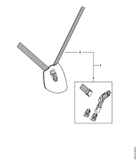 Akumulatorji (AK, AP, AR, AS, PS) AR 1000 Posebni pribor della Marca Stihl