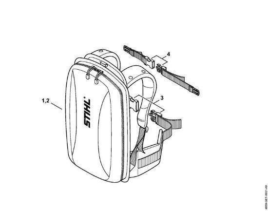 Nosilni sistem Nosilni sistem Nosilni sistem della Marca Stihl