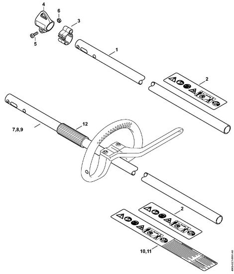 Akumulatorska motorna kosa (FSA) FSA 90 R Rocaj della Marca Stihl