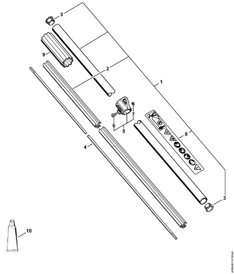Motorne kose (FS) FS 100 R Rocaj FS 100 R della Marca Stihl