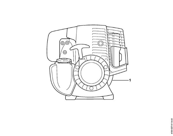 Motorne kose (FS) FS 100 R Serijska številka della Marca Stihl