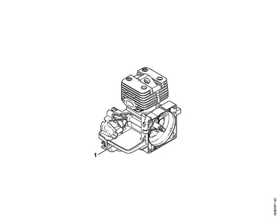Motorne kose (FS) FS 120 Serijska številka della Marca Stihl