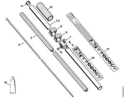 Motorne kose (FS) FS 130 Rocaj della Marca Stihl