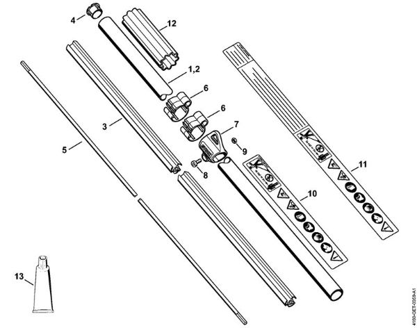 Motorne kose (FS) FS 130 Rocaj della Marca Stihl