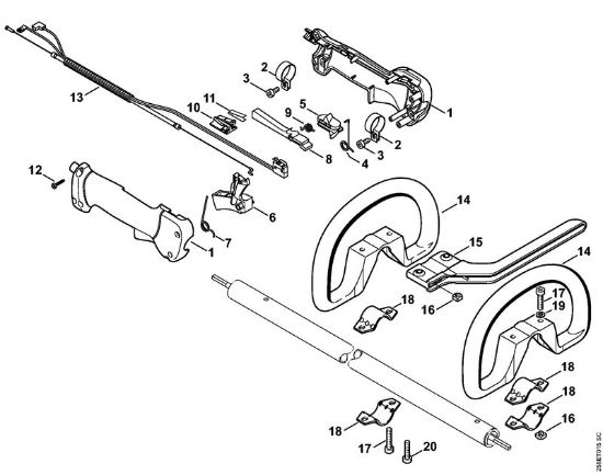 Motorne kose (FS) FS 130 R Rocaj della Marca Stihl