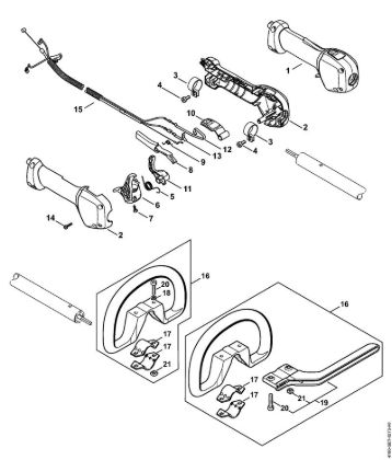 Motorne kose (FS) FS 131 R Rocaj della Marca Stihl