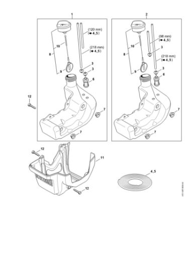 Slika Rezervoar za gorivo FS 230