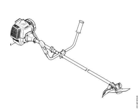 Motorne kose (FS) FS 230 Serijska številka della Marca Stihl