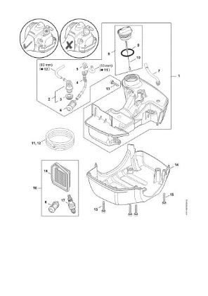Slika Rezervoar za gorivo FS 260 R
