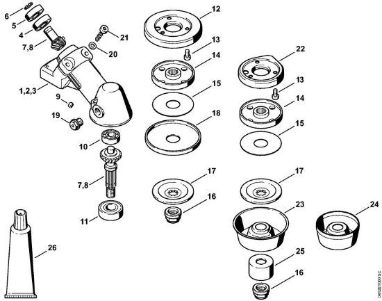 Motorne kose (FS) FS 280 Gonilo della Marca Stihl