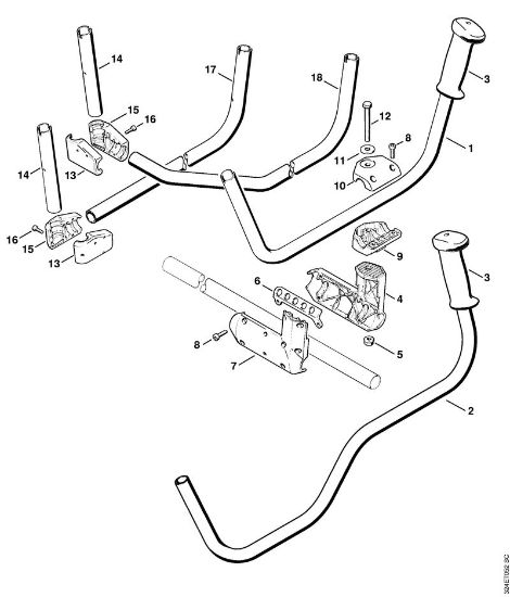 Motorne kose (FS) FS 280 Rocajna cev della Marca Stihl