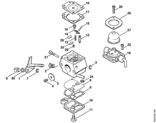 Motorne kose (FS) FS 45 C-E Uplinjac C1Q-S44 della Marca Stihl