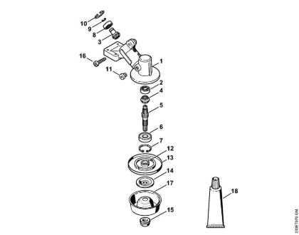 Motorne kose (FS) FS 55 Gonilo (16.2014) della Marca Stihl