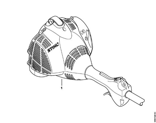 Motorne kose (FS) FS 56 C-E Serijska številka della Marca Stihl