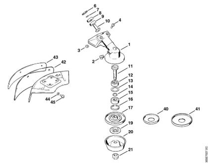 Motorne kose (FS) FS 62 R Gonilo FS 66 della Marca Stihl