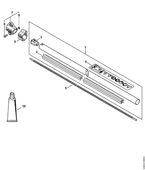 Motorne kose (FS) FS 70 C-E Rocaj, okrogli rocaj FS 70 C-E della Marca Stihl