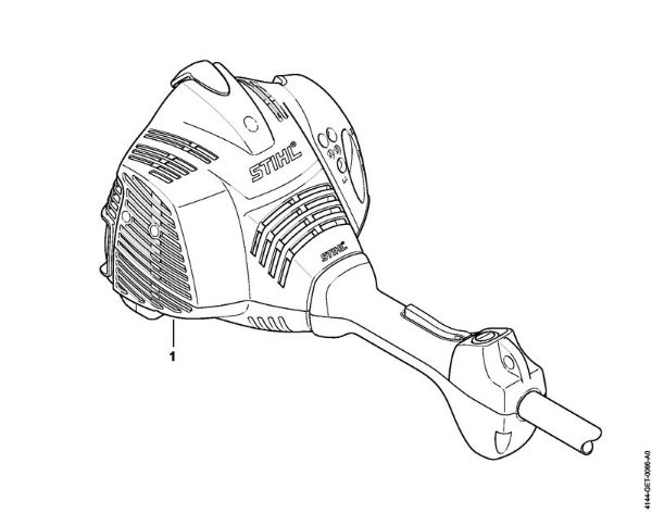 Motorne kose (FS) FS 70 C-E Serijska številka della Marca Stihl