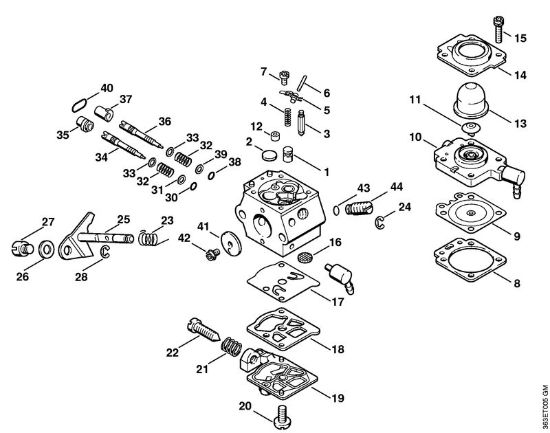 Motorne kose (FS) FS 72 Uplinjac WT-329 della Marca Stihl