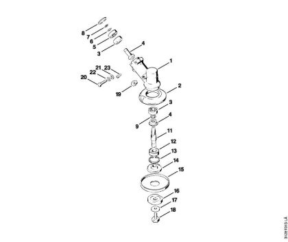 Motorne kose (FS) FS 80 AVE Gonilo della Marca Stihl