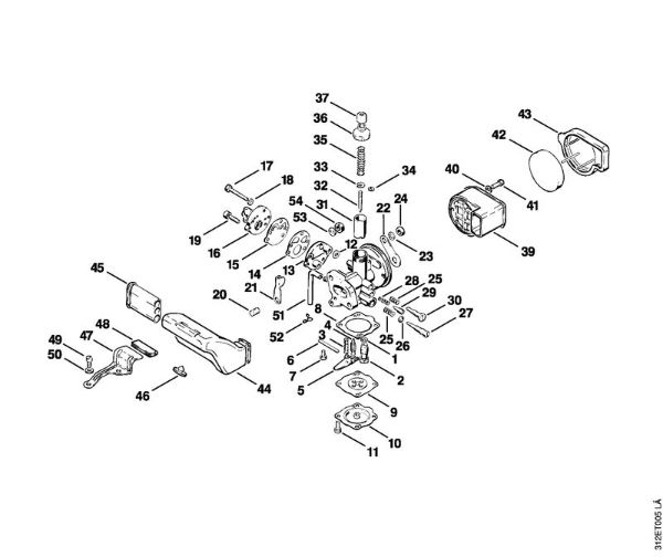 Motorne kose (FS) FS 80 E Uplinjac, zracni filter della Marca Stihl