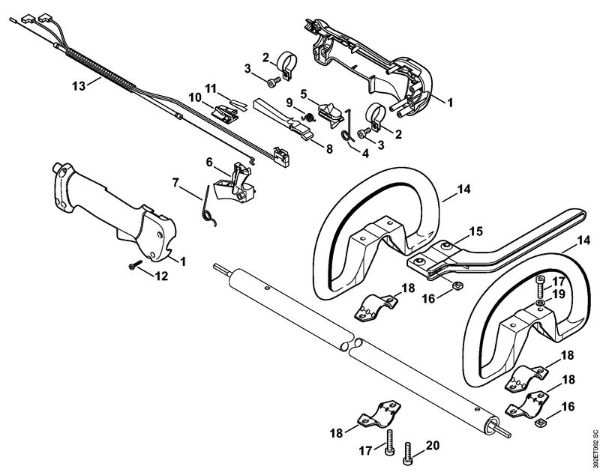 Motorne kose (FS) FS 80 R Rocaj della Marca Stihl