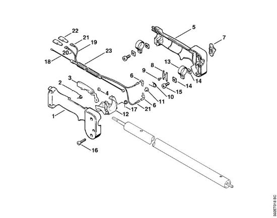 Motorne kose (FS) FS 80 R Rocaj   X 36 959 794 (37.1997) della Marca Stihl