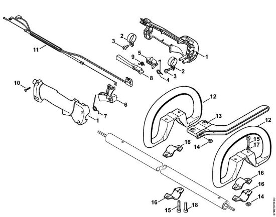 Motorne kose (FS) FS 87 R Rocaj della Marca Stihl