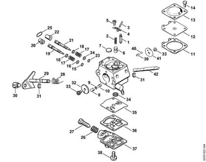 Motorne kose (FS) FS 88 Uplinjac WT-367 della Marca Stihl