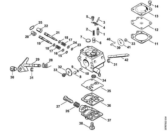 Motorne kose (FS) FS 88 Uplinjac WT-367 della Marca Stihl