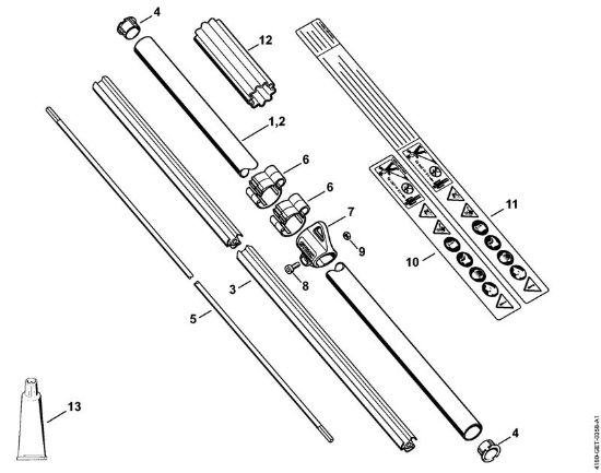 Motorne kose (FS) FS 90 - 4180 Rocaj della Marca Stihl