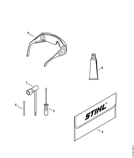 Motorne kose, ki se nosijo na hrbtu (FR) FR 235 Orodja, posebni pribor della Marca Stihl
