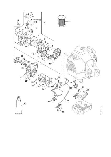 Slika Zagonska naprava FR 460 elektricni zagon FR 460 TC-EFM
