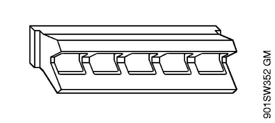 Motorne kose, ki se nosijo na hrbtu (FR) FR 480 (4128) Vpenjalne celjusti della Marca Stihl