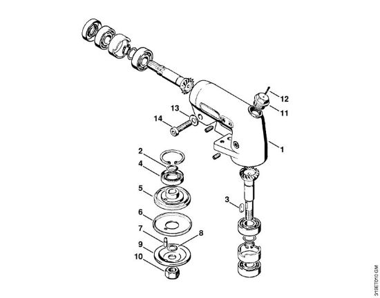Obrezovalnik (FS) FS 150 Gonilo della Marca Stihl