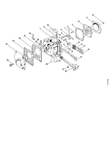 Obrezovalnik (FS) FS 410 (4110) Uplinjac della Marca Stihl