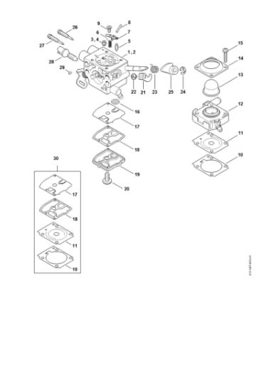 Slika Uplinjac 4147/24, 4147/25 FS 410 C-E