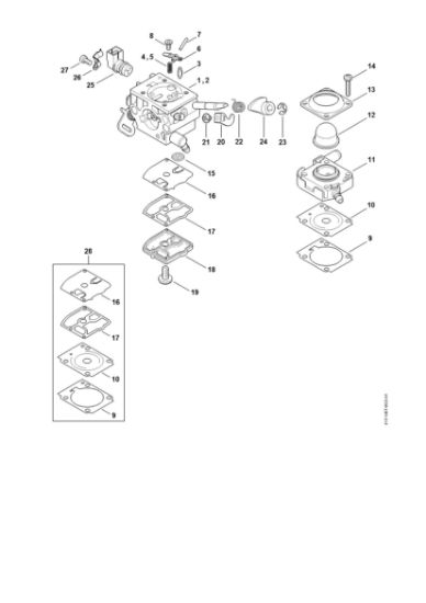 Slika Uplinjac 4147/21, 4147/22 FS 410 C-EM K