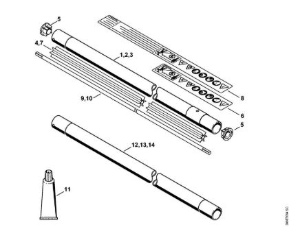 Obrezovalnik (FS) FS 550 Rocaj della Marca Stihl