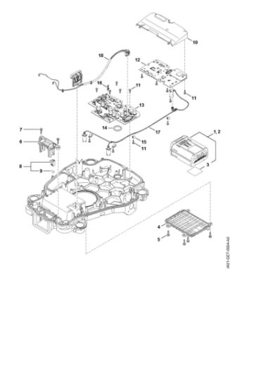 Slika E - Elektricni deli iMOW 5.0