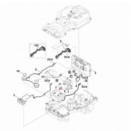 Slika E - Elektricni deli RMI 422.1