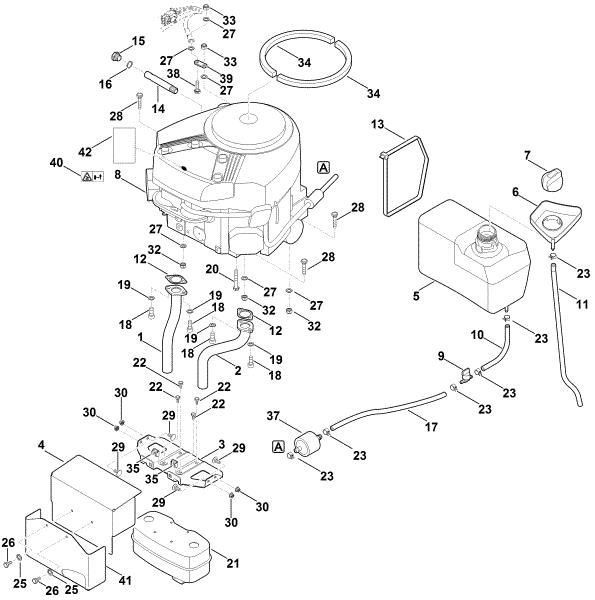 Slika H - Motor, rezervoar RT 5097.0 Z
