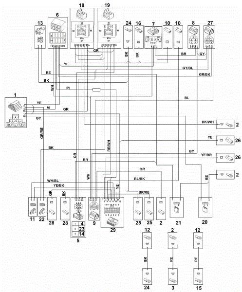Slika Q - Kontaktni diagram RT 5097.1 Z