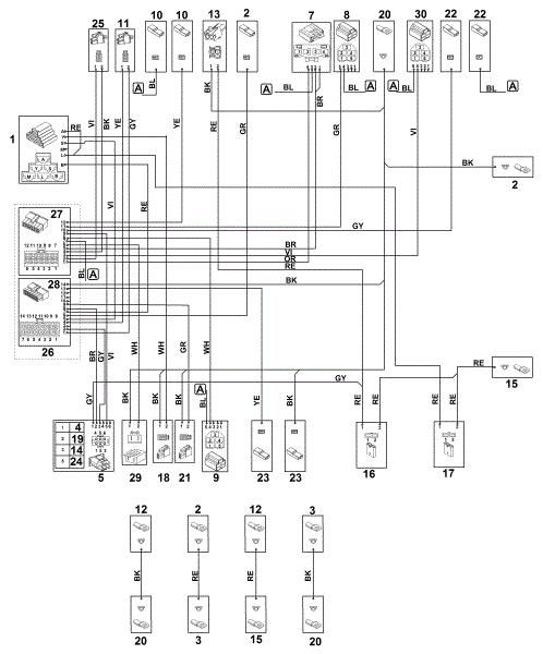 Slika R - Kontaktni diagram RT 6112.0 C